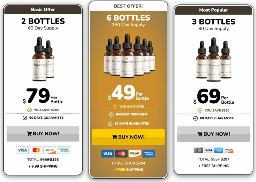 Payarmin Pricing